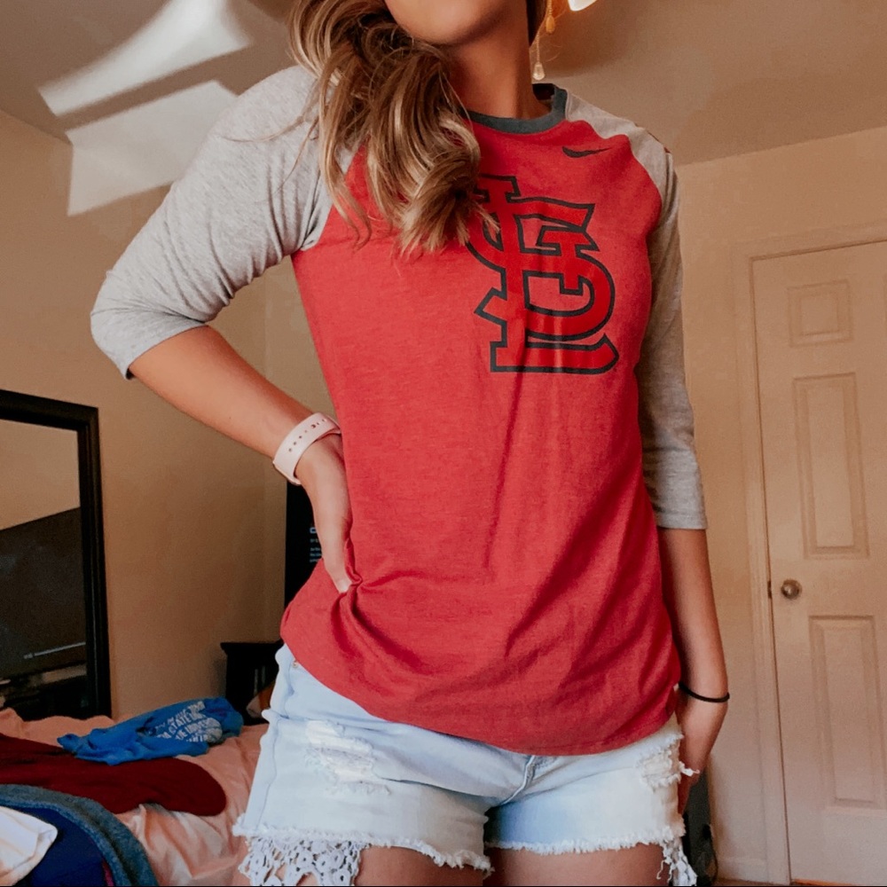Nike STL Cardinals 3/4 Sleeve Tee